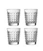 Premier Home Pyramid Glass Tumblers - Set Of 4 (1404798)