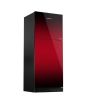 Kenwood Invertech Series Glass Door Freezer-On-Top Refrigerator 13 Cu.Ft Maroon (KRF-24457i-GD)