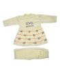 iShopping - Komfy Printed Baby Dress Yellow (NBG067)