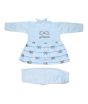 iShopping - Komfy Printed Baby Dress Blue (NBG068)