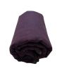 HS Mart Gray Dai Kamalia Khaddar Fabric - Purple