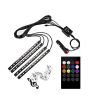 iShopping - ShopEasy Remote Control RGB LED - 4Pcs