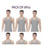 iShopping - ShopEasy Cotton Vest Athletic - Pack of 6