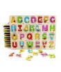 ShopEasy Montessori Wooden Alphabets Puzzle