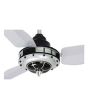 iShopping - Abdullah Antique Ceiling Fan - Black