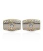 iShopping - Cufflers Classic Gold Cylinder Cufflinks - (0017)