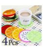 iShopping - Promax Jelly Color Fruit Shape Coasters