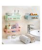 iShopping - Promax Plastic Inter Design Bathroom Kitchen Organize Shelf Rack