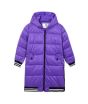 iShopping - HnH Marketing Long Quilted Zipper Hoodie For Women Purple