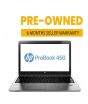 HP ProBook 450 G1 Core i5 4th Generation 4GB DDR3 RAM 500GB HDD 15.6inch Screen NUMPAD Free Laptop Bag