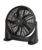 E-lite Velocity Table Fan Black (EVF-20)