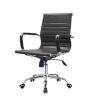 iShopping - Eager Enterprise Low Back Swivel Rotary Modern Office Chair Black