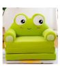 iShopping - Easy Shop 2 in 1 Cute Children Cartoon Foldable Sofa Bed Green