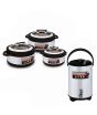 iShopping - Easy Shop 3 Hotpot And 1 Cooler Set Of 4