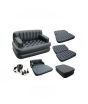 iShopping - Easy Shop 5-In-1 Sofa Bed Black