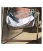 Easy Shop Coated Cradle with Free Hanging Cloth Brown 