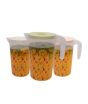 Easy Shop Fiber Plastic Water and Juice Jugs Set