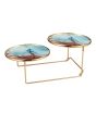 iShopping - Easy Shop Golden Frame Unique Serving Platter