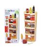 iShopping - Easy Shop Masala Jar Set With Spoon And Stands Beige