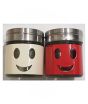 iShopping - Easy Shop Smiley Face Spice Bottle With Steel Lid Pack Of 2