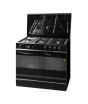 iShopping - Enviro 3-16 Burner Cooking Range Cook & Bake Grill - Black