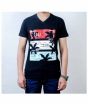 Evenodd Printed T-Shirt for Men Black