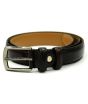 iShopping - Evenodd Round Shape Leather Belt For Men Black (MAB19037)