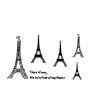 iShopping - Ferozi Traders Eiffill Tower Body Tattoo