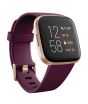 iShopping - Fitbit Versa 2 Smartwatch Gold Aluminum Case With Burgundy Band