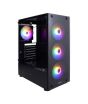 iShopping - Boost Fox 4 RGB Fans Mid Tower ATX Gaming PC Case