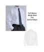 G-Mart 22 Number Full Baazo White Shirt For School Boys