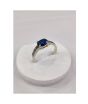 Gilgit Bazaar Sapphire Stone Silver Ring (27)