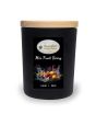 iShopping - Aromaflick Mix Fruit Berry Soy Glass Candle - Black 