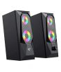 Havit RGB Stereo Speakers Black (SK208)