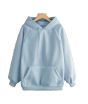 IB international Full Sleeve Hoodie For Women Blue