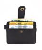 iShopping - Idrees Leather Card Holder For Unisex Black