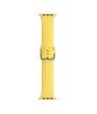 JCPAL FlexForm Premium Silicon Strap For Apple Watch - Yellow Cream (JCP6274)