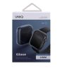 Uniq Glase Case Of Apple Watch Series 1-8 41mm Smoke (Pack Of 2)