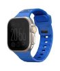 iShopping - Uniq Stride FKM Tough Rubber Strap For Apple Watch Cobalt Blue