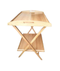 iShopping - MRB TRADE Double Shelf Foldable Table Beech Wood