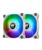 Thermaltake Pure Duo 12 ARGB Sync Radiator Fan White (2 Pack)