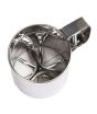 Israr Mall Cup Design Flour Sieve Stainless Steel (0130)