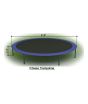 Joy Creations Fitness Mini Trampoline Black