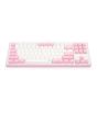 iShopping - Redragon Wib Bes RGB Mechanical Gaming Keyboard - Pink & White (K611)