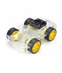 Kharedloustad 4-Wheel Drive Acrylic Robot Chassis Kit