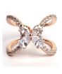 iShopping - KhawajasKreation Adjustable Butterfly Ring For Women Rose Gold