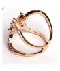 iShopping - KhawajasKreation Adjustable Butterfly Ring For Women Rose Gold