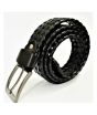 iShopping - King Faux Leather Braided Belt Black