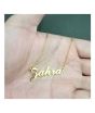 iShopping - King Zahra Name Gold Platted Necklace