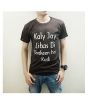 Kings Fashionable Printed R-Neck T Shirt For Men Brown